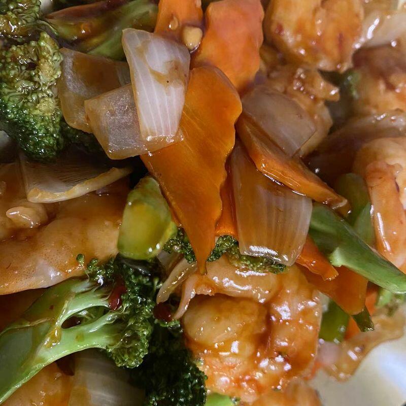 Spicy Hunan Shrimp