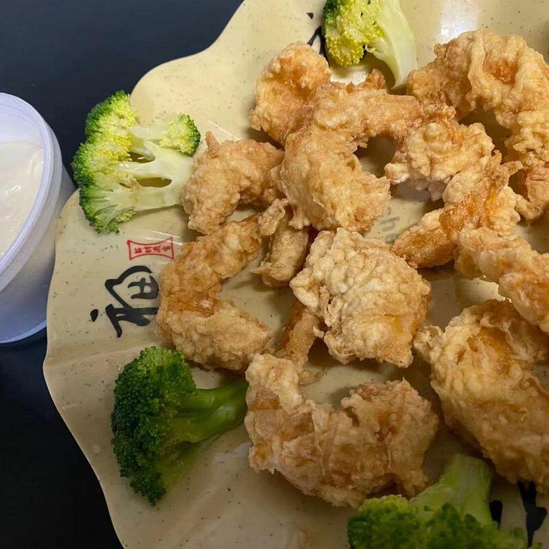 Butter Milk Shrimp Broccoli